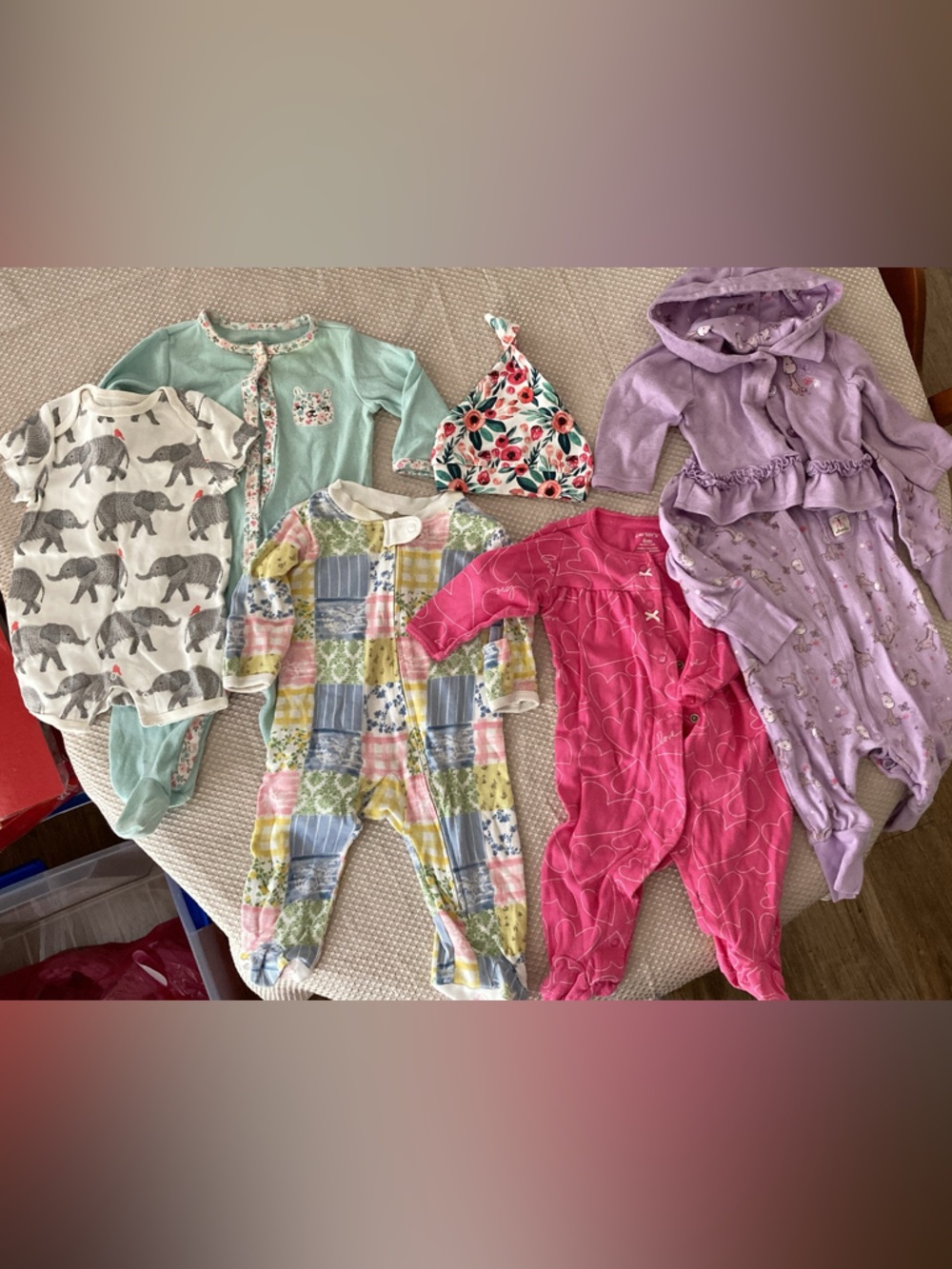 O-6 month baby girl clothing bundle